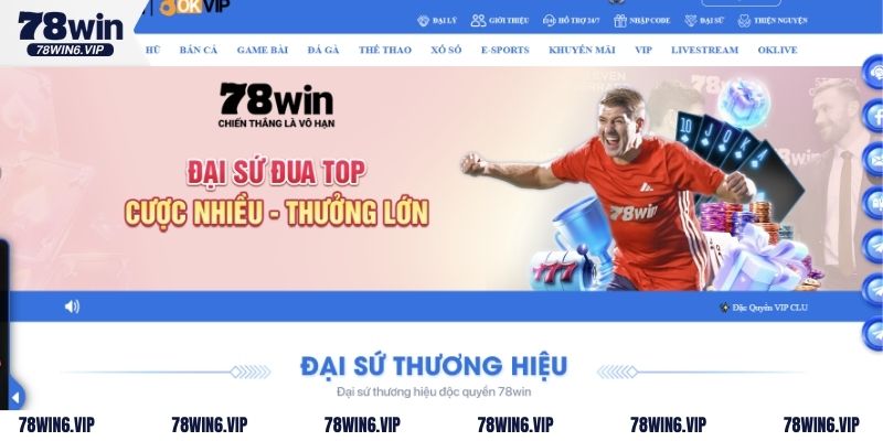 78WIN nhà cái cá cược trực tuyến uy tín hàng đầu
