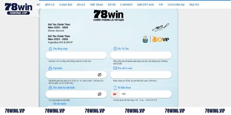 Bắt đầu với việc đăng ký tài khoản