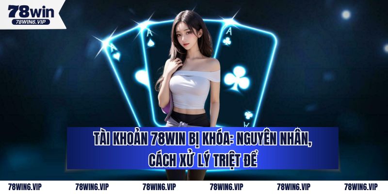 Tài Khoản 78WIN Bị Khóa: Nguyên Nhân, Cách Xử Lý Triệt Để